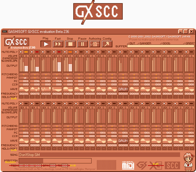 The GXSCC logo and a screenshot of GXSCC